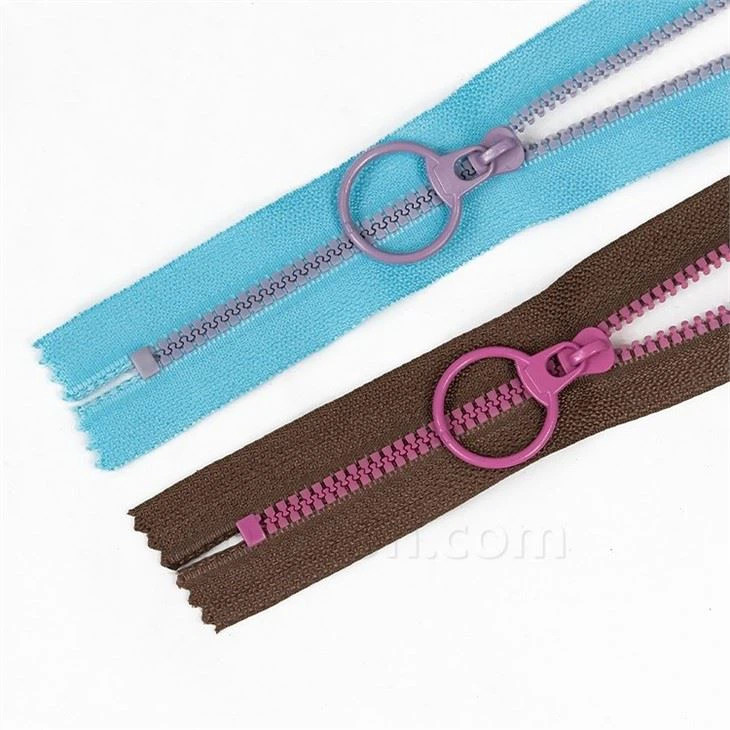 Chunky Plastic Open Ended Zips