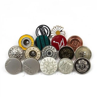 Hnappapinna fyrir denim