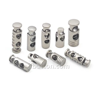 Sliver Cord Stopper Metal