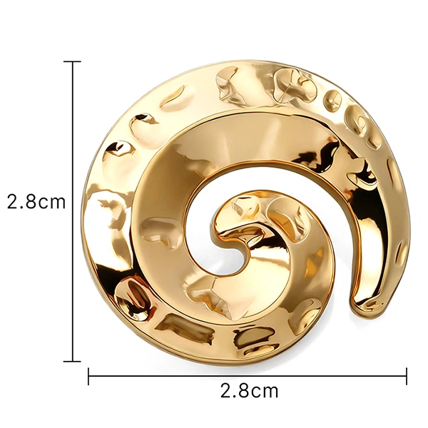 Vintage Snail Shape Button With Pearl best