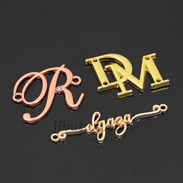 Custom Metal Label For Bags factory