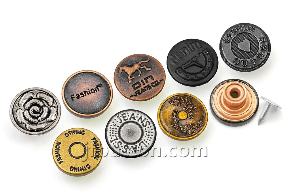 Copper Denim Buttons And Rivets Copper Denim Buttons And Rivets