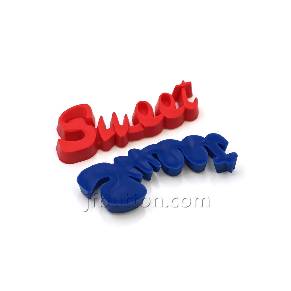 3D Raised Silicone Labels 3D Raised Silicone Labels