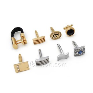 Cufflinks fyrir karla svarta